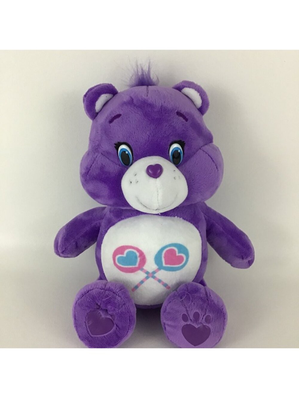 Care Bears Hugs & Giggles Share Bear 13" Plush Stuffed Animal Talks Wiggles 2017